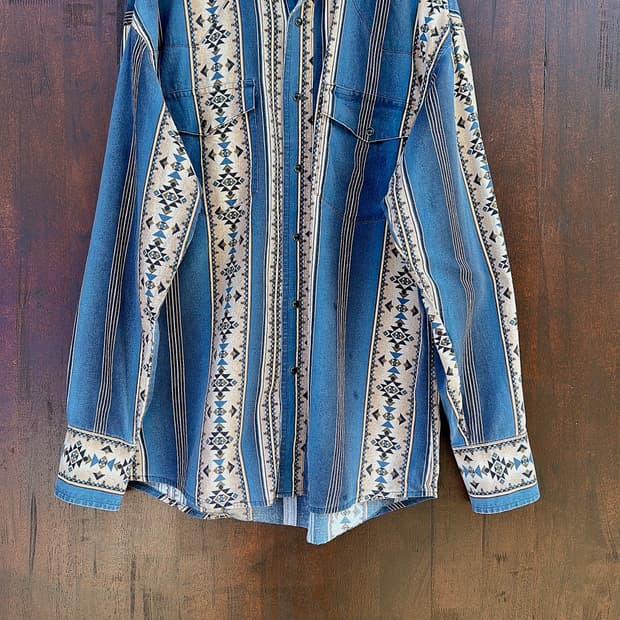 80‘s 랭글러(Wrangler) 웨스턴셔츠