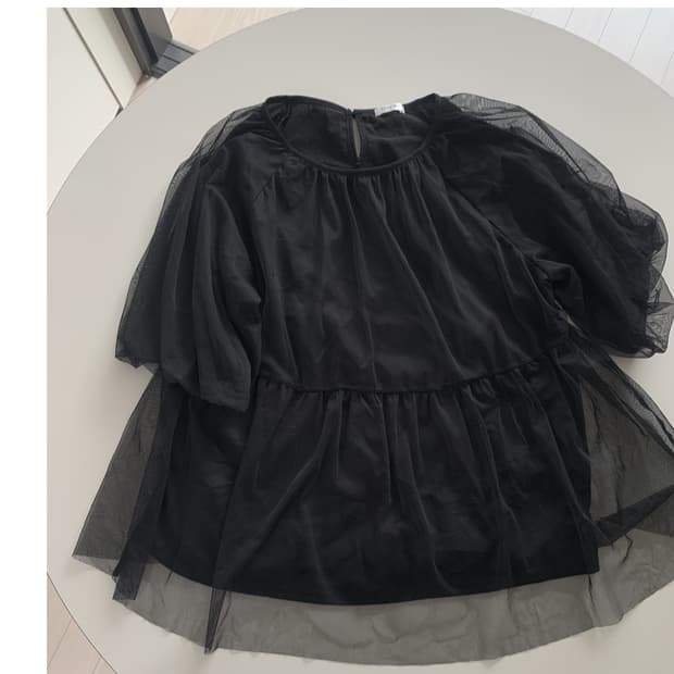 GLACIER puff-sleeve blouse 일본빈티지 블라우스