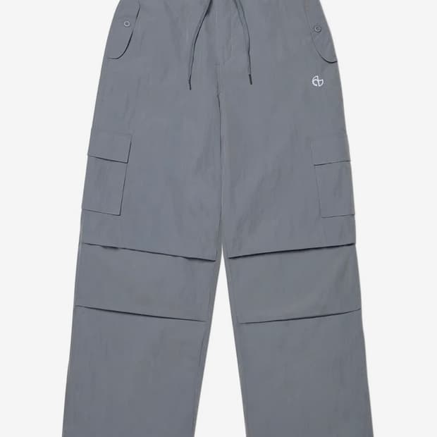 노매뉴얼 N.S.C 파라슈트 팬츠 - 그레이 L