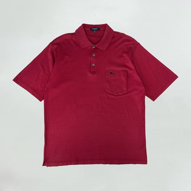 버버리 영국판 로고 포켓 카라티