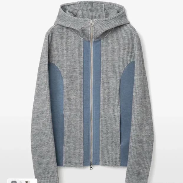 밀로우먼 니트집업