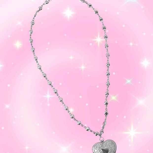 하트 펜던트 네크리스