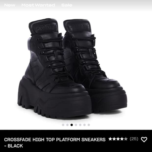 돌스킬  Dolls kill Dark Wavs 부츠