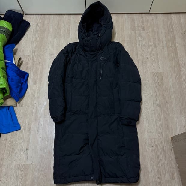 네파 여성 덕다운 후드 롱패딩 XS/85 