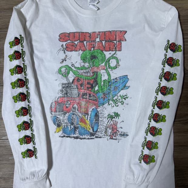 랫 핑크 롱슬리브 에드 로스 rat fink