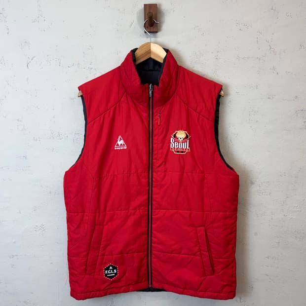 FC서울 리버시블 패딩 조끼