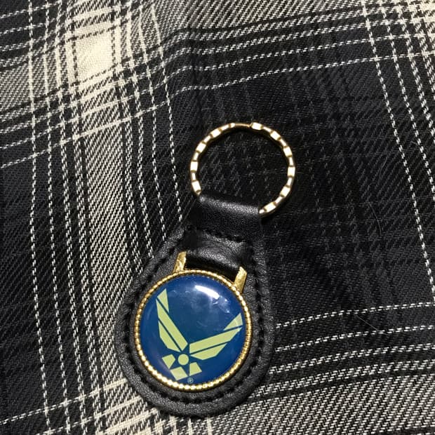 밀리터리 미공군 us air force 빈티지 키링
