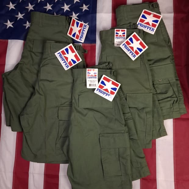 오리지날 택새제품 미국제조 미군 프로퍼 카고 반바지