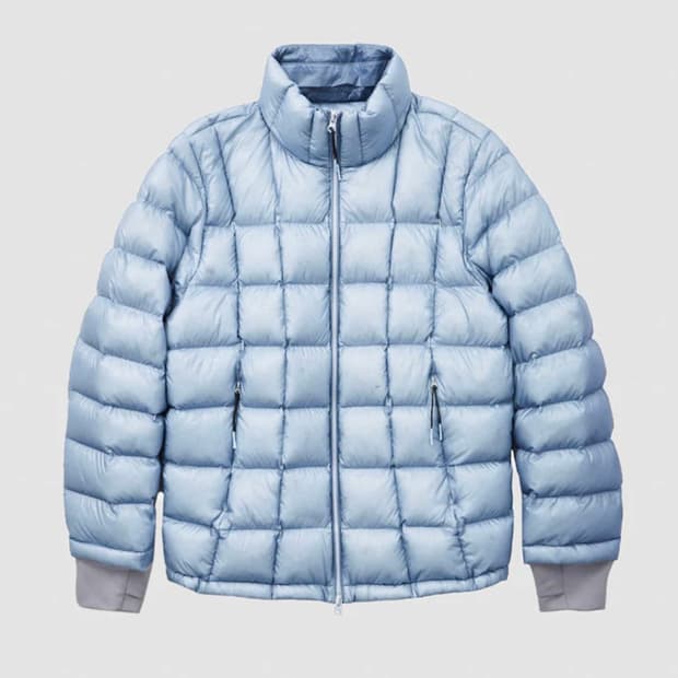 (3)999휴머니티 모듈러 라이트 구스푸퍼 경량패딩 스카이블루 3size