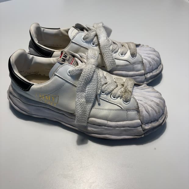 미하라 야스히로 블레이키 레더 화이트 42