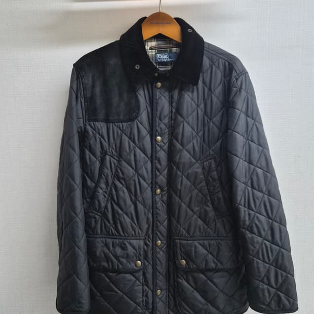 L) 폴로 랄프로렌  퀼팅 자켓 팝니다