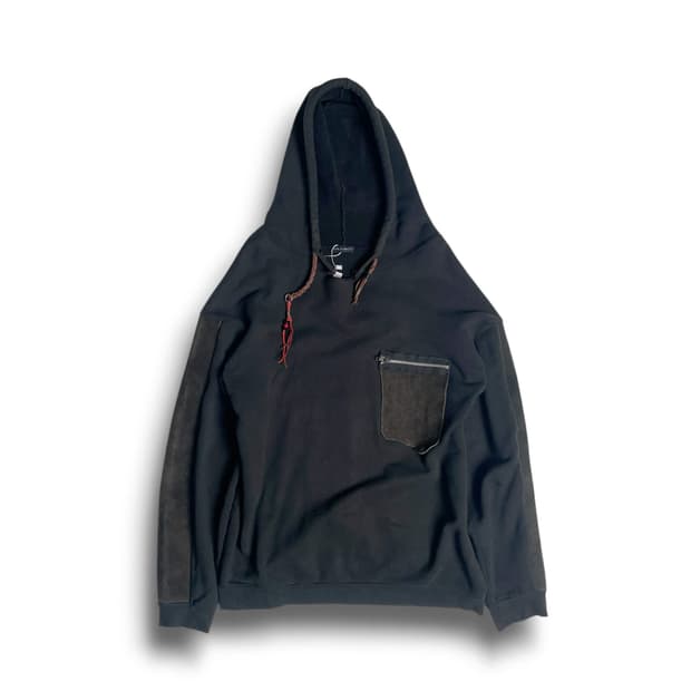 milkboy 스웨이드 레이어드 후드