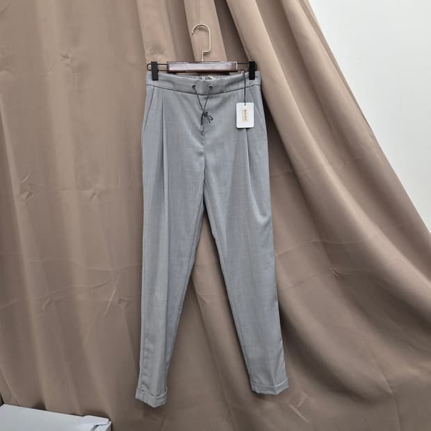 파비아나 필리피 롤업 버진 메리울 팬츠 36/3XS