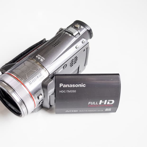 Panasonic HDC-TM350 / 빈티지 디지털 캠코더