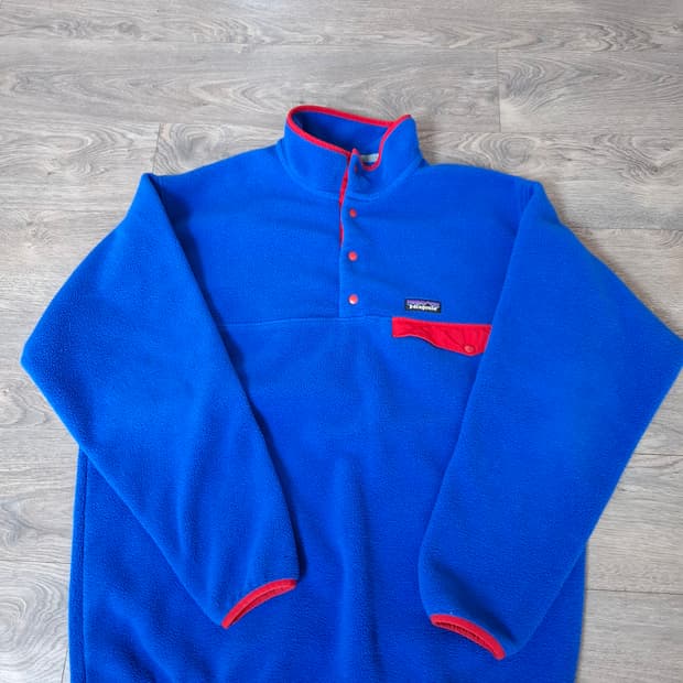 L 파타고니아 신칠라 패시지블루 플리스 풀오버