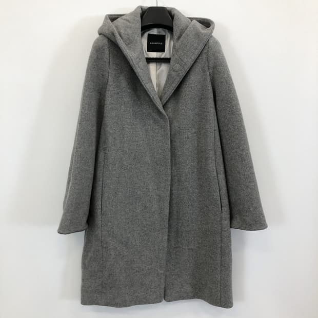 빈폴 그레이 후드코트 95-160