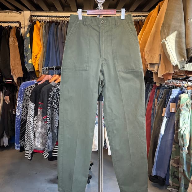 70s 미군 Us Army Og507 퍼티그 팬츠 32x35