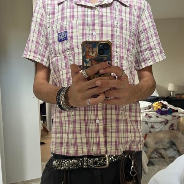 Adwysd button up shirt
