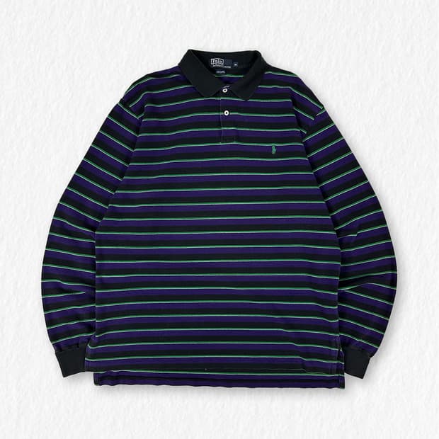 폴로랄프로렌 스트라이프 PK티