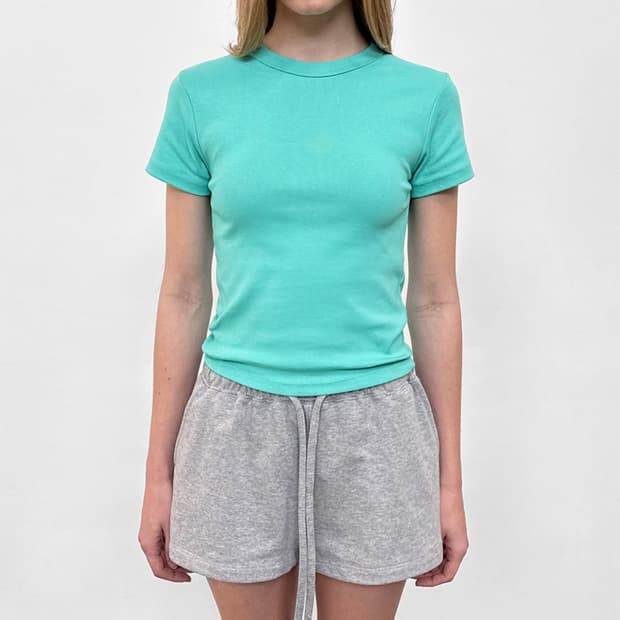 SANDRIC LINE.01 round neck tee 샌드릭 반팔티