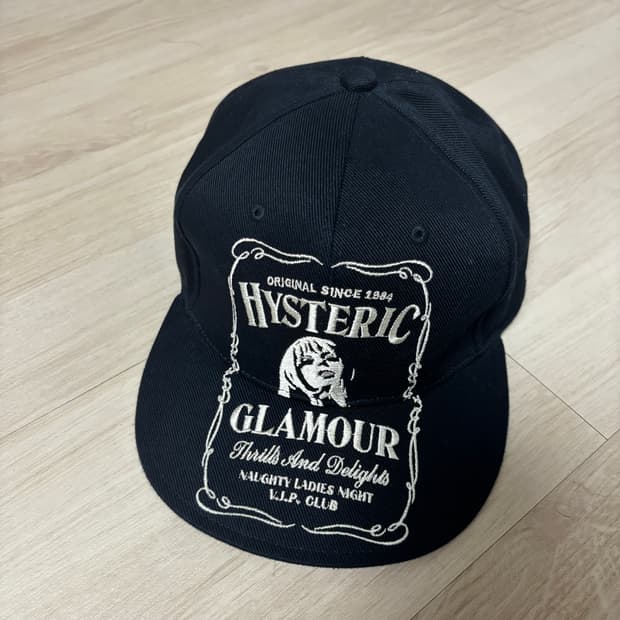 히스테릭글래머 위스키캡 네이비