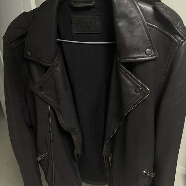 올세인츠 양가죽 자켓