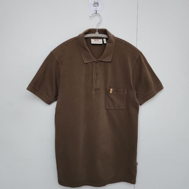 [FJALLRAVEN 피엘라벤] 95 남 반팔카라 티셔츠