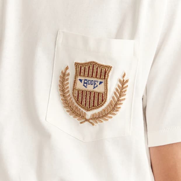 [S]보디 BODE 25ss 스포츠맨 포켓 자수 티셔츠