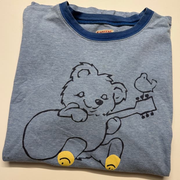 캐피탈 곰돌이반팔티