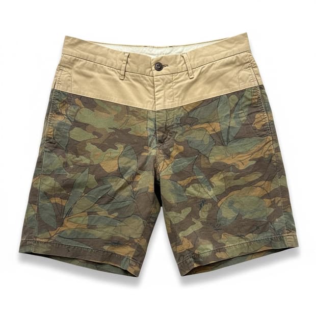 몽클레어 정품 카모 반바지 48사이즈