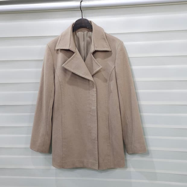 JAPAN 빈티지 캐시미어100 더블코트- 우먼M