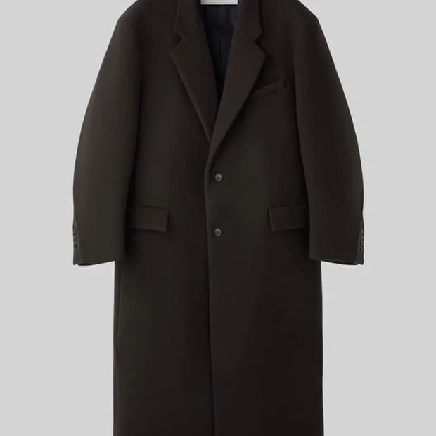 (구매/M) 브라운 렉토 타스마니아 싱글 코트 브라운