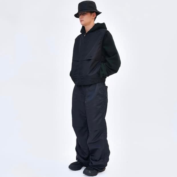 EE 나일론 베스트 팬츠 셋업