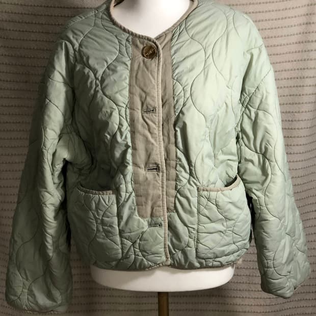 빈티지 뽀글이 깔깔이 자켓