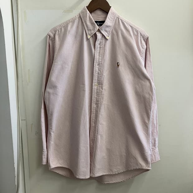 N150 폴로 옥스포드 스트라이프 셔츠