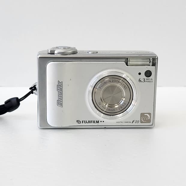 후지필름 FinePix F10 실버 디지털 카메라 디카 후지f10