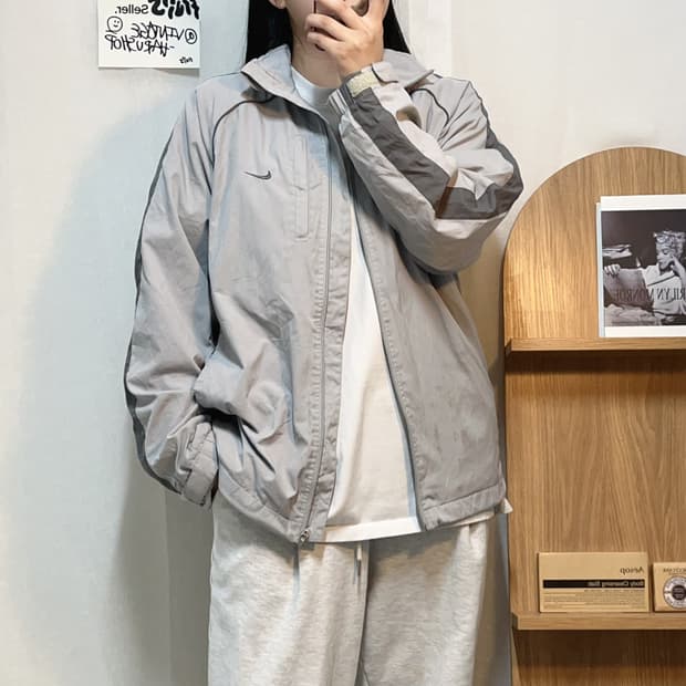 [정품] 나이키 그레이 그레이스우시 바막 집업 [ M ]