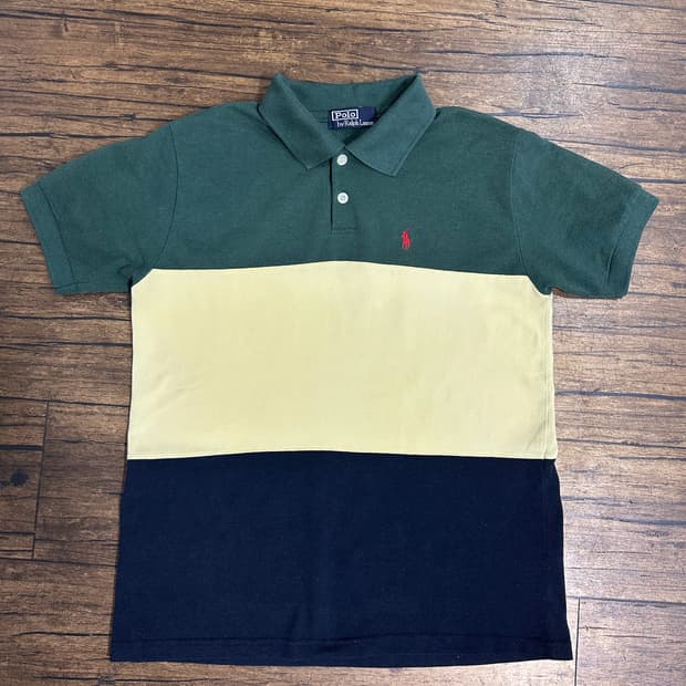 폴로 랄프로렌 배색 카라티 S~M