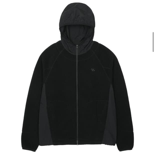 산산기어 플리스 재킷 블랙 25FW