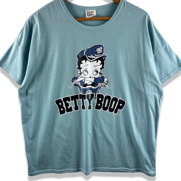 베티붑 Y2K 프린팅 반팔티3036