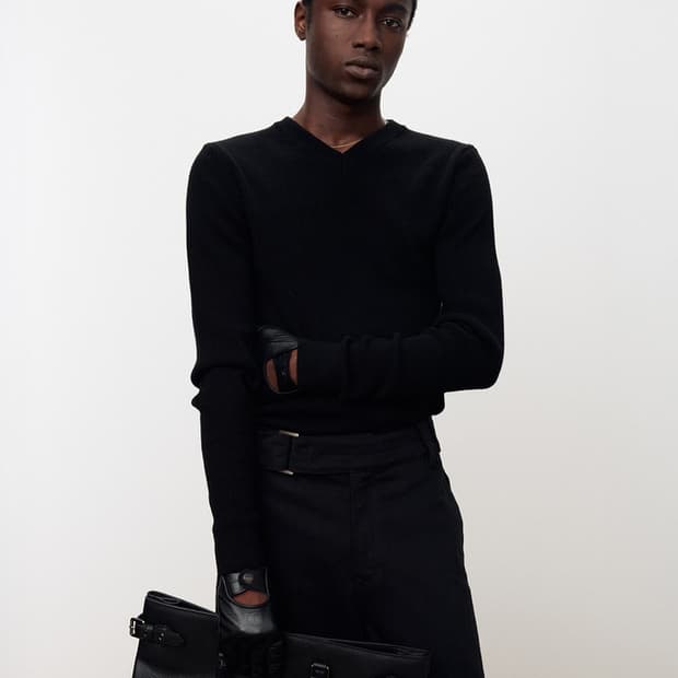 토니웩 수퍼파인 울 브이넥 니트