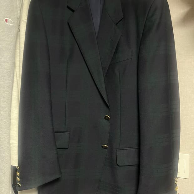 빈티지 버버리 블랙와치 블레이저 판매