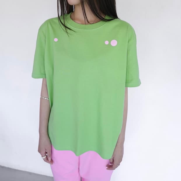 Sinsung logo t-shirt (green)