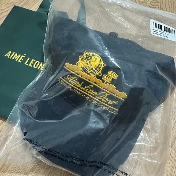 에임레온도르 모자 유니스피어 햇 (네이비) 새상품