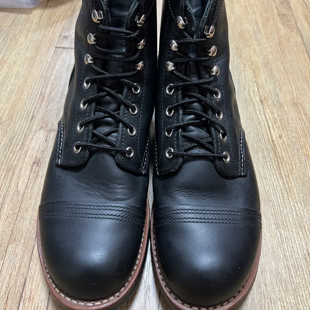 택포32) 레드윙 8084 아이언레인저 블랙하니스 8D 260