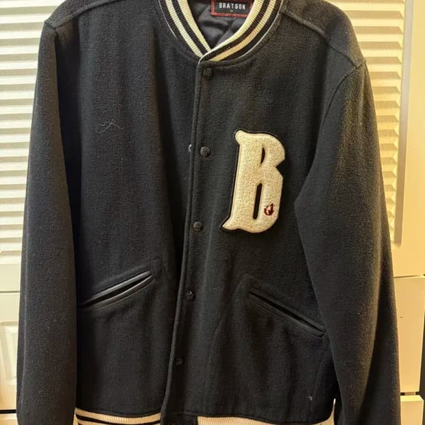 브랫슨 바시티 자켓 bratson