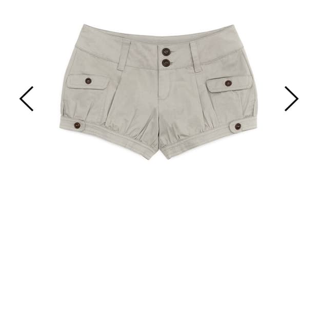 허그유어스킨 반바지 Pumkin flap shorts (Beige)