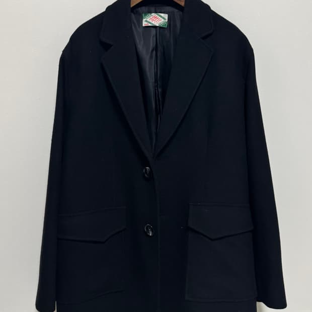 이외들 블랙 울 재킷 1 size