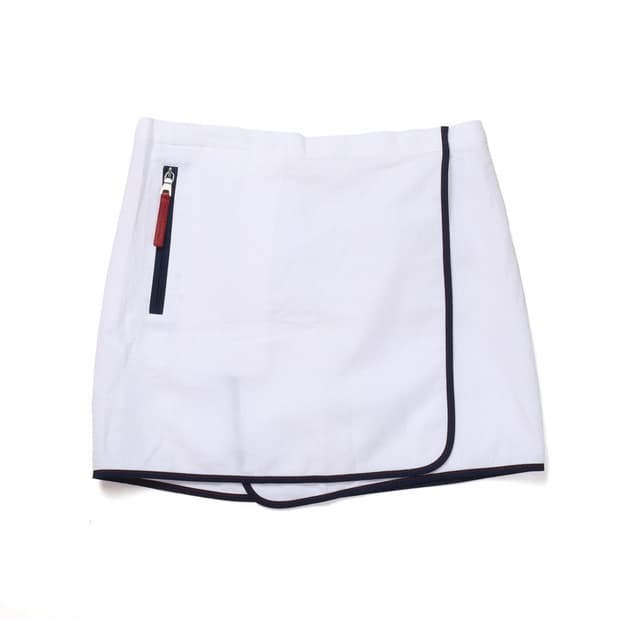 프라다 Prada Polyester Wrap Skirt
