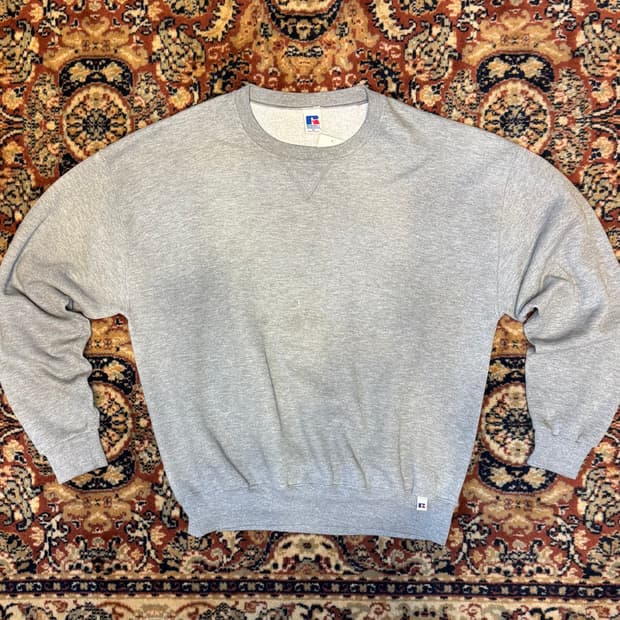 90s 빈티지 러셀 스웻 셔츠 맨투맨 "XL" (443)